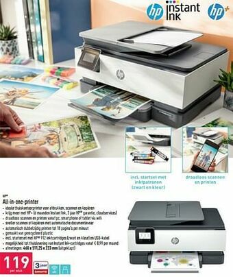 ALDI Hp all-in-one-printer aanbieding