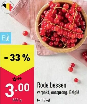 ALDI Rode bessen aanbieding