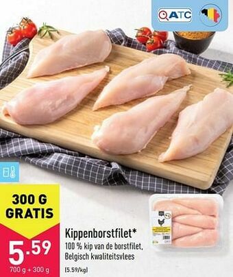 ALDI Kippenborstfilet aanbieding