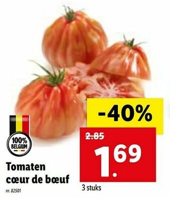 Lidl Tomaten coeur de boeuf aanbieding