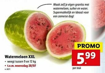 Watermeloen xxl