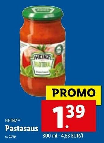 Lidl Pastasaus aanbieding