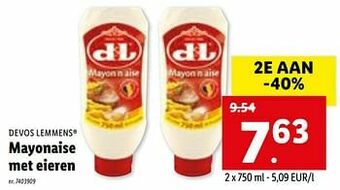 Mayonaise met eieren