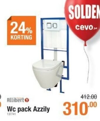 Cevo Allibert Wc Pack Azzily aanbieding