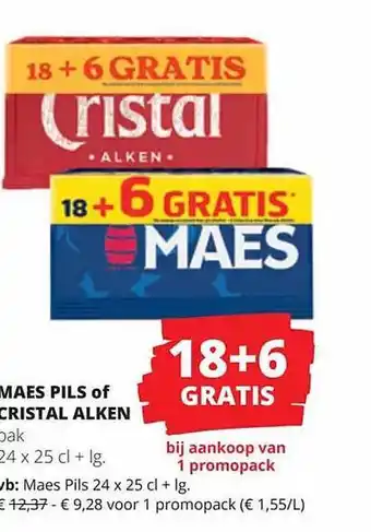 Maes pils of cristal alken
