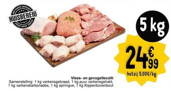 Cora Vlees- en gevogeltecolli aanbieding