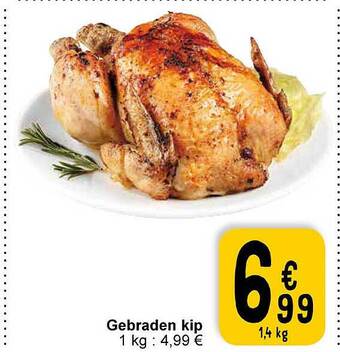 Cora Gebraden kip aanbieding