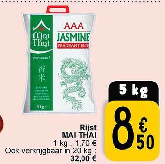 Cora Rijst mai thai aanbieding
