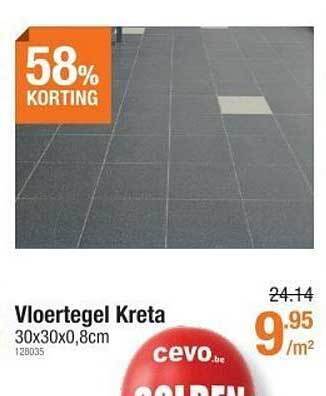 Cevo Vloertegel kreta aanbieding