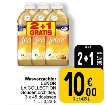 Cora Wasverzachter lenor la collection aanbieding