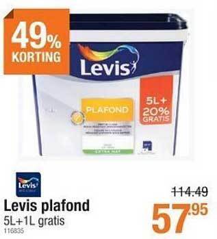 Cevo Levis plafond aanbieding
