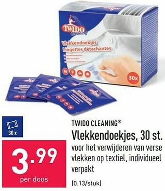 ALDI Vlekkendoekjes aanbieding