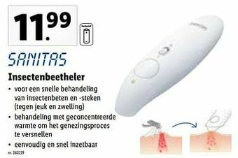 Lidl Sanitas insectenbeetheler aanbieding
