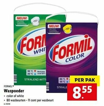 Lidl Waspoeder aanbieding