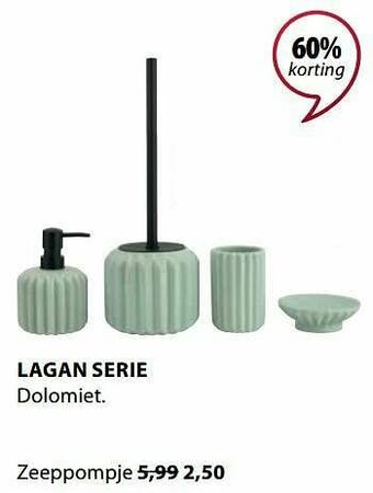 Jysk Lagan zeeppompje aanbieding