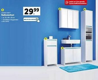 Lidl Badkamerkast aanbieding