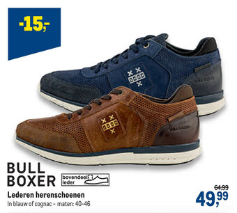 Bull Boxer Lederen herenschoenen