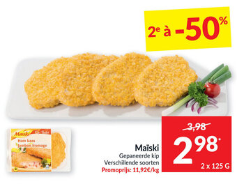 Intermarché Maiski 2 x 125g aanbieding