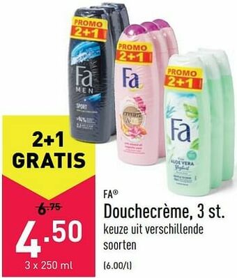 ALDI Douchecrème aanbieding
