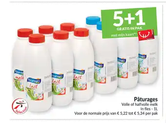 Paturages per pak, 5+1 gratis in pak