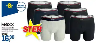 Makro Mexx Herenboxershorts M-2XL aanbieding