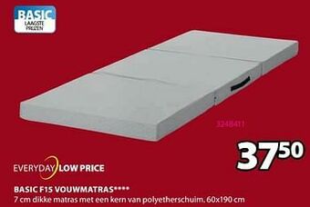 Basic f15 vouwmatras