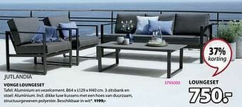 Jysk Vonge loungeset aanbieding
