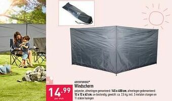 ALDI Windscherm aanbieding