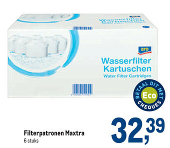 Makro Filterpatronen Maxtra 6 stuks aanbieding