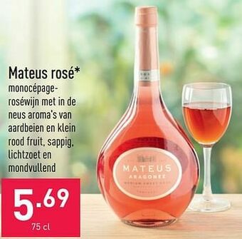 ALDI Mateus rosé aanbieding