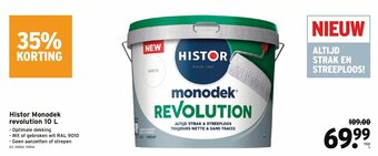 GAMMA Histor Monodek revolution 10L aanbieding