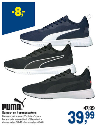 Puma Dames- en herensneakers