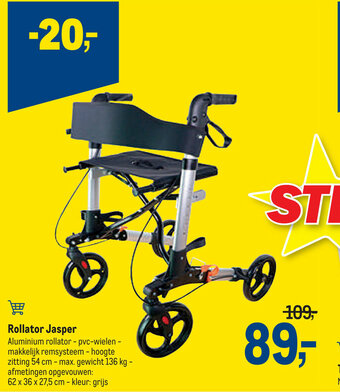 Rollator Jasper