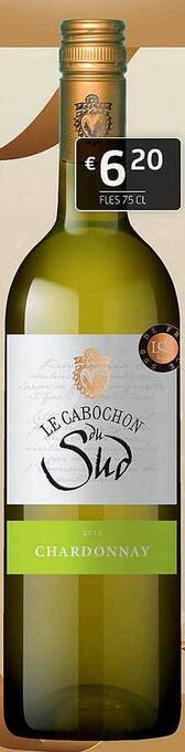 BelBev Le gabochon du sud chardonnay aanbieding