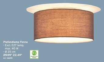GAMMA Plafondlamp Fenna aanbieding