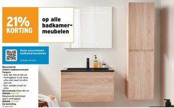 GAMMA Allibert badkamermeubel Fangorn aanbieding
