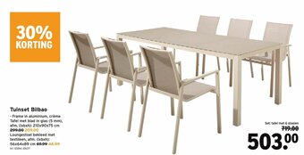 GAMMA Tuinset Bilbao aanbieding