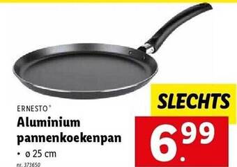 Lidl Ernesto aluminium pannenkoekenpan aanbieding