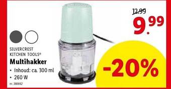 Lidl Silvercrest kitchen tools multihakker aanbieding