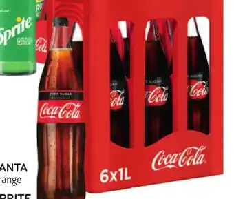 Alvo Coca-Cola Regular, Light of Zero Glas 6x1L aanbieding