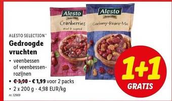 Lidl Gedroogde vruchten aanbieding