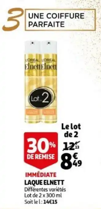 Laque elnett 2 x 300ml, le lot de 2