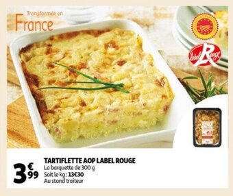 Auchan Tartiflette aop label rouge 300g aanbieding