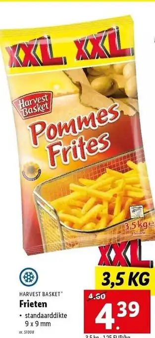 Lidl Harvest basket frieten aanbieding