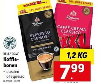 Lidl Koffiebonen aanbieding