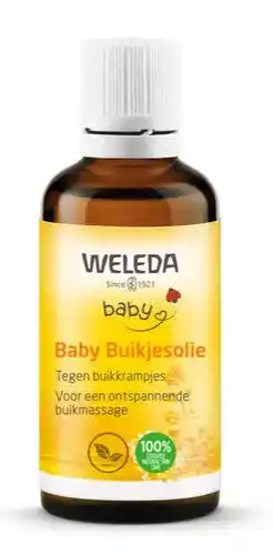 Holland & Barrett Weleda baby buikjesolie - 50ml aanbieding