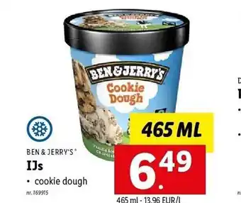 Lidl Ben & jerry's ijs aanbieding