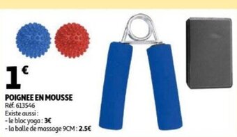 Auchan Poignee en Mousse aanbieding
