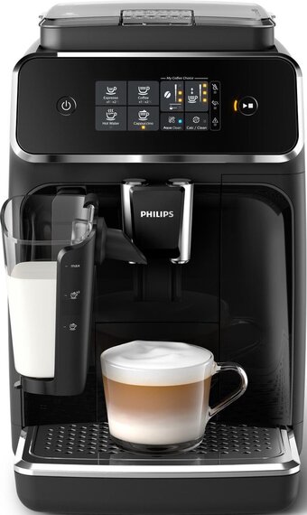 Bol.com Philips lattego 2200 serie ep2231/40 - espressomachine - zwart/rvs aanbieding