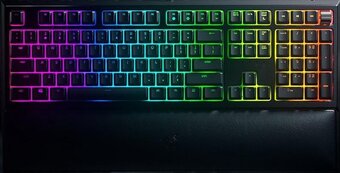 Bol.com Razer ornata v2 mecha - gaming toetsenbord - membraan toetsen - qwerty - zwart aanbieding